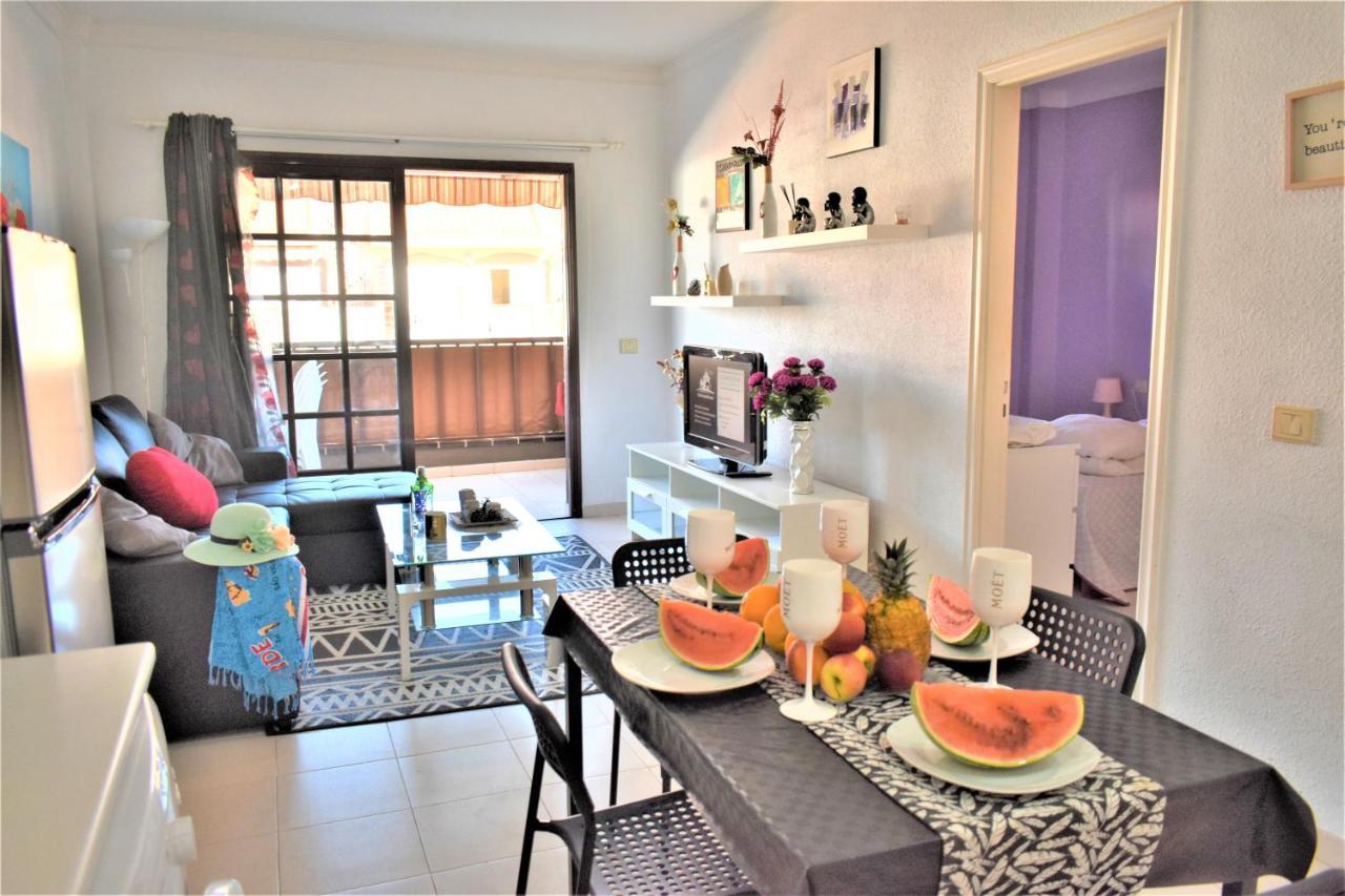 Cozy Apartment Tenerife South Wifi & Pool Costa Del Silencio Luaran gambar