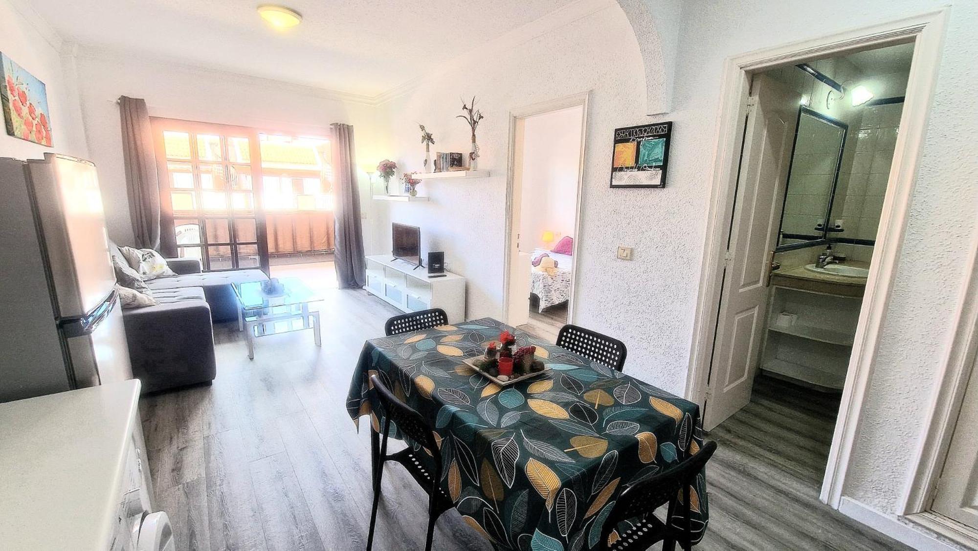 Cozy Apartment Tenerife South Wifi & Pool Costa Del Silencio Luaran gambar